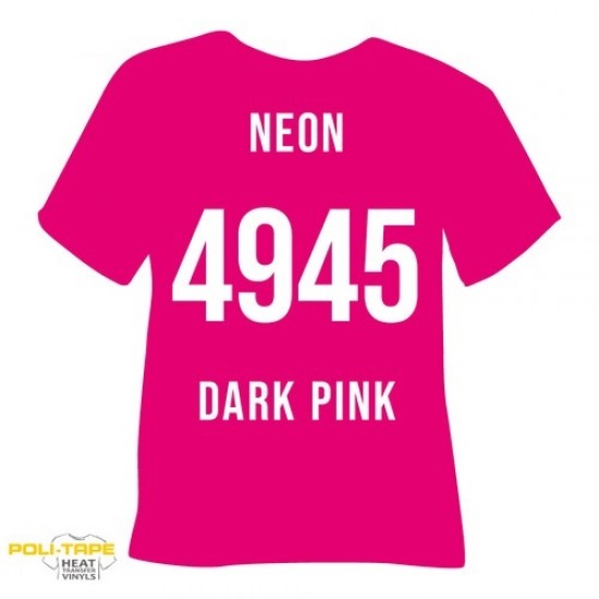 POLI-TAPE TURBO -4945 NEON DARK PINK 50cm